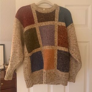 Heritage Multicolor Patchwork Women's Sweater